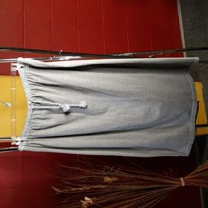 Sag Harbor Sport Woman Gray Cotton Skirt (#47)